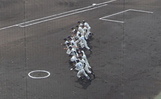 �����J�n����O�E�I�肽�����_�b�V�����Ă���ʐ^